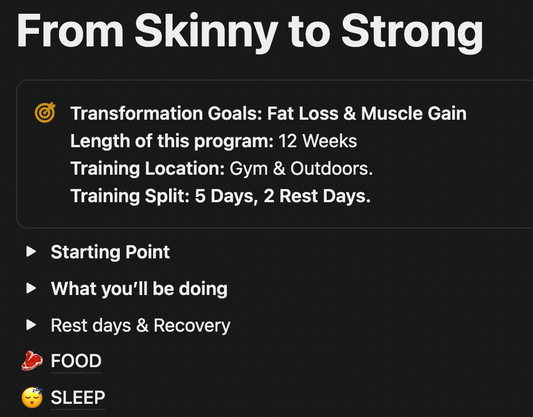 From Skinny to Strong