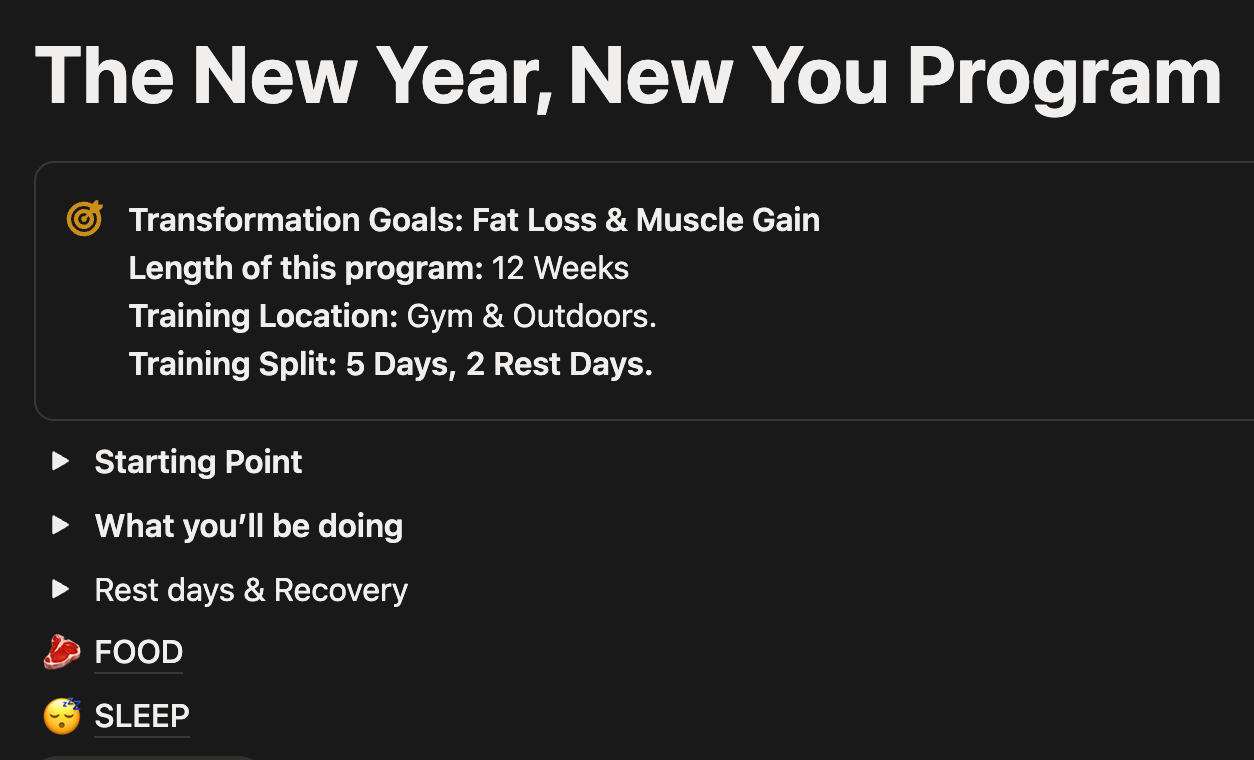 New Year, New You.